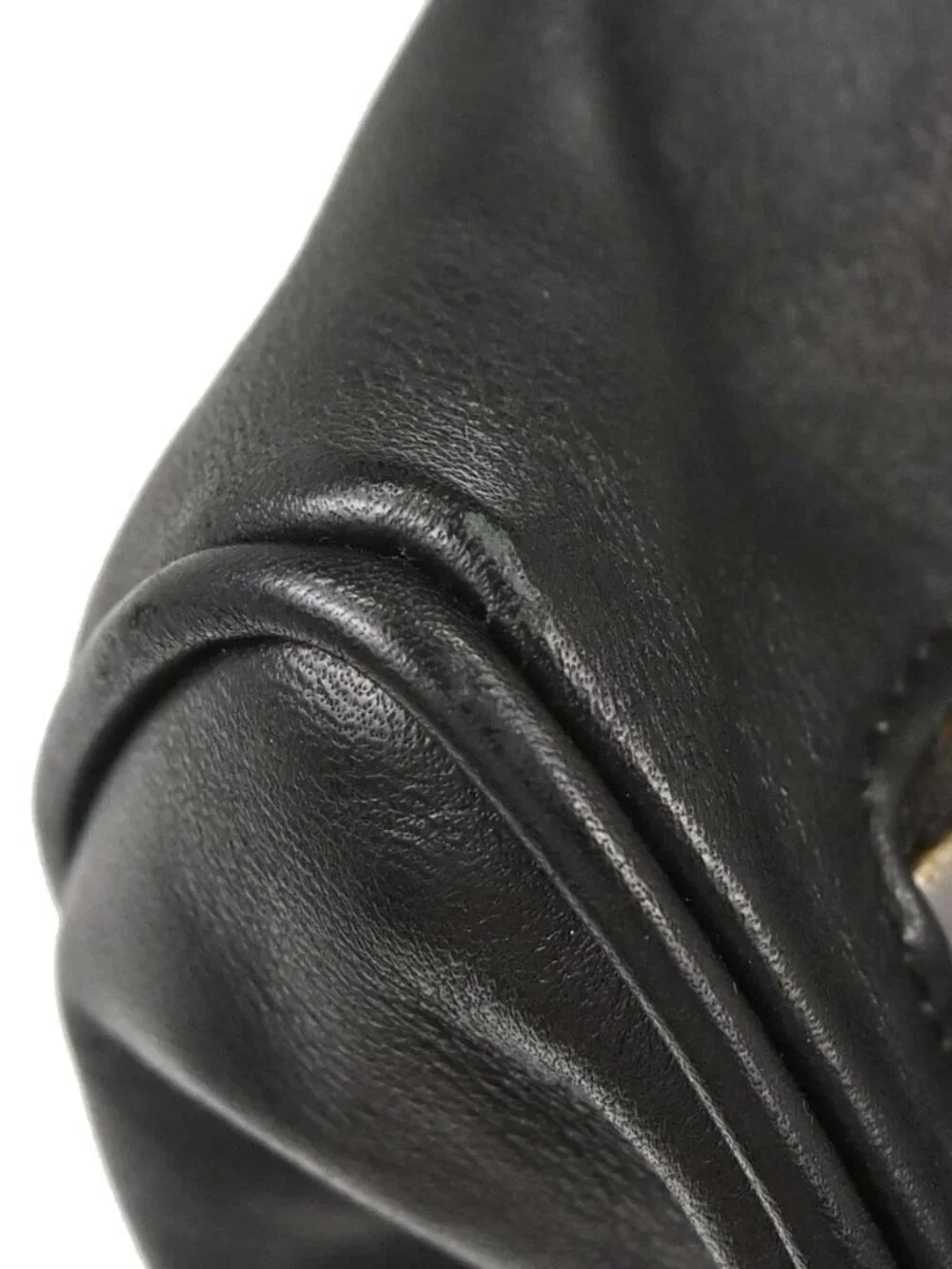 Chanel Black Lambskin Choco Bar Handbag 198302